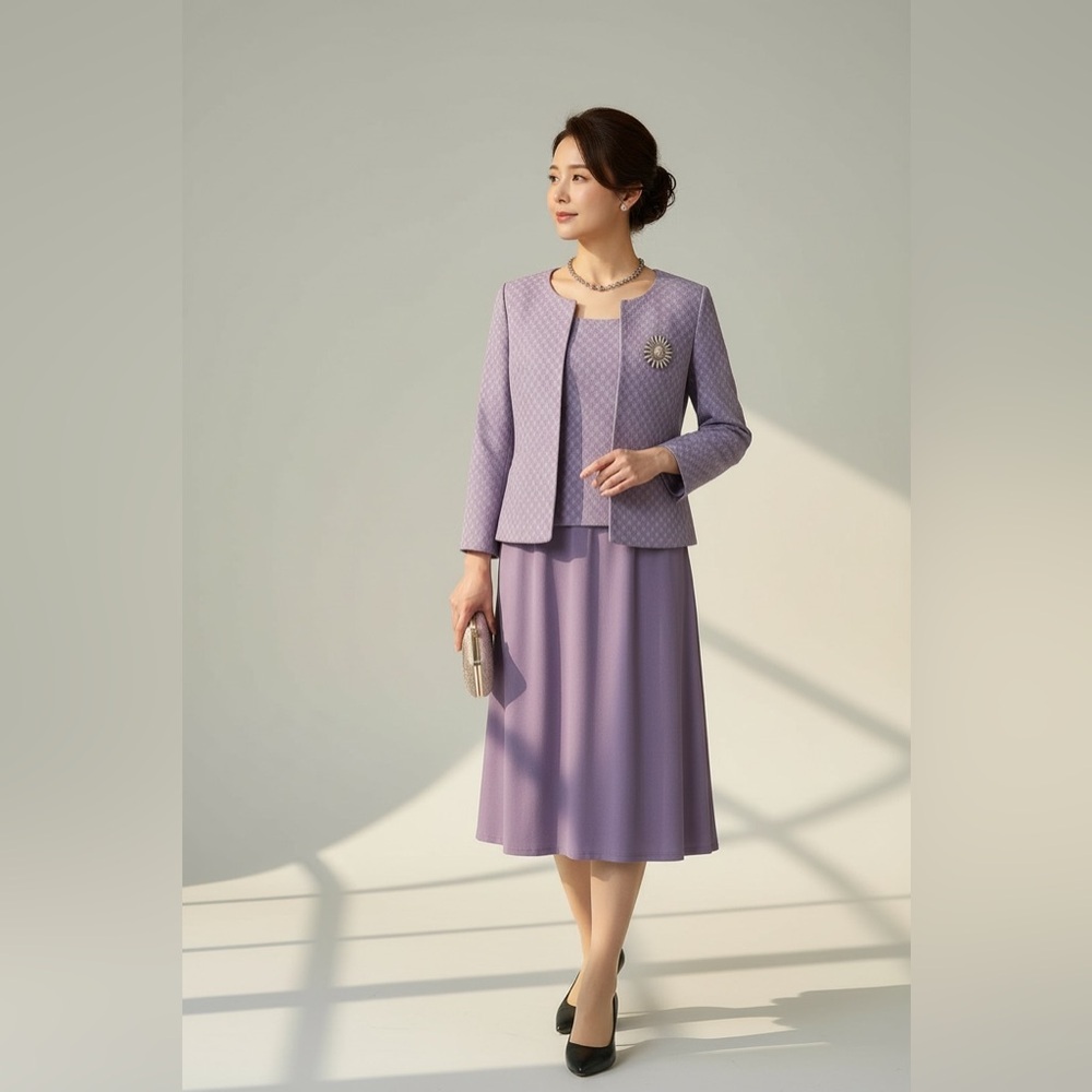 Alex Evenings Dress and Blazer Ensemble - Picture 4 of 13